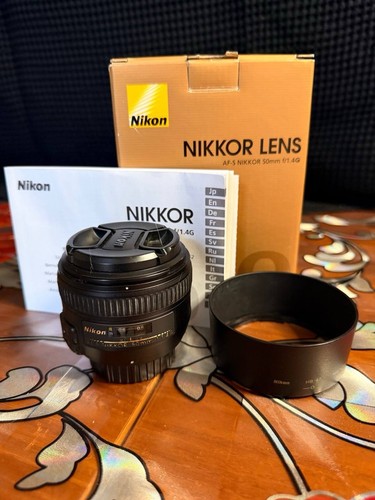 Nikkor lens 50mm f1 4g - nikkor,