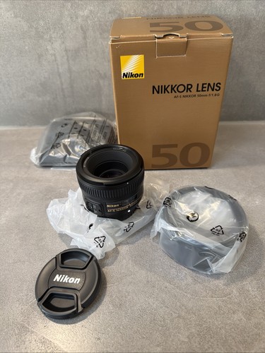 Nikon nikkor 50mm 1 - f/1.8, g
