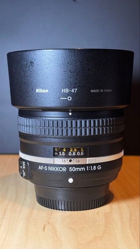 Nikon nikkor 1 - 50, 8
