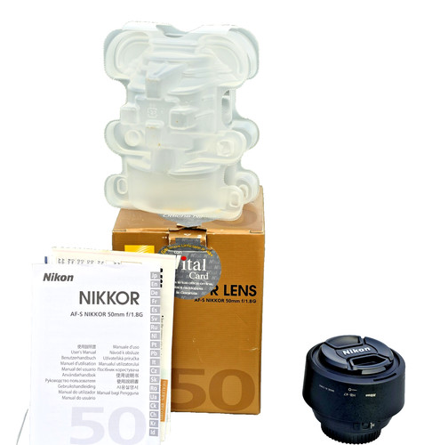 Nikon nikkor 50mm 1 8g - af-s,