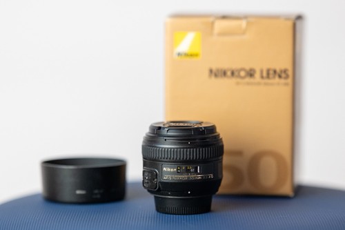 Nikon nikkor 50mm - 50mm, f/1.4g